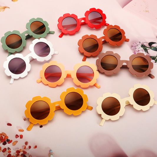 Sunflower round frame sunglasses